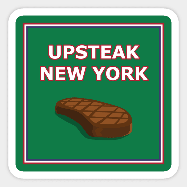 Upsteak New York | July 4 Edition Sticker by BZH314